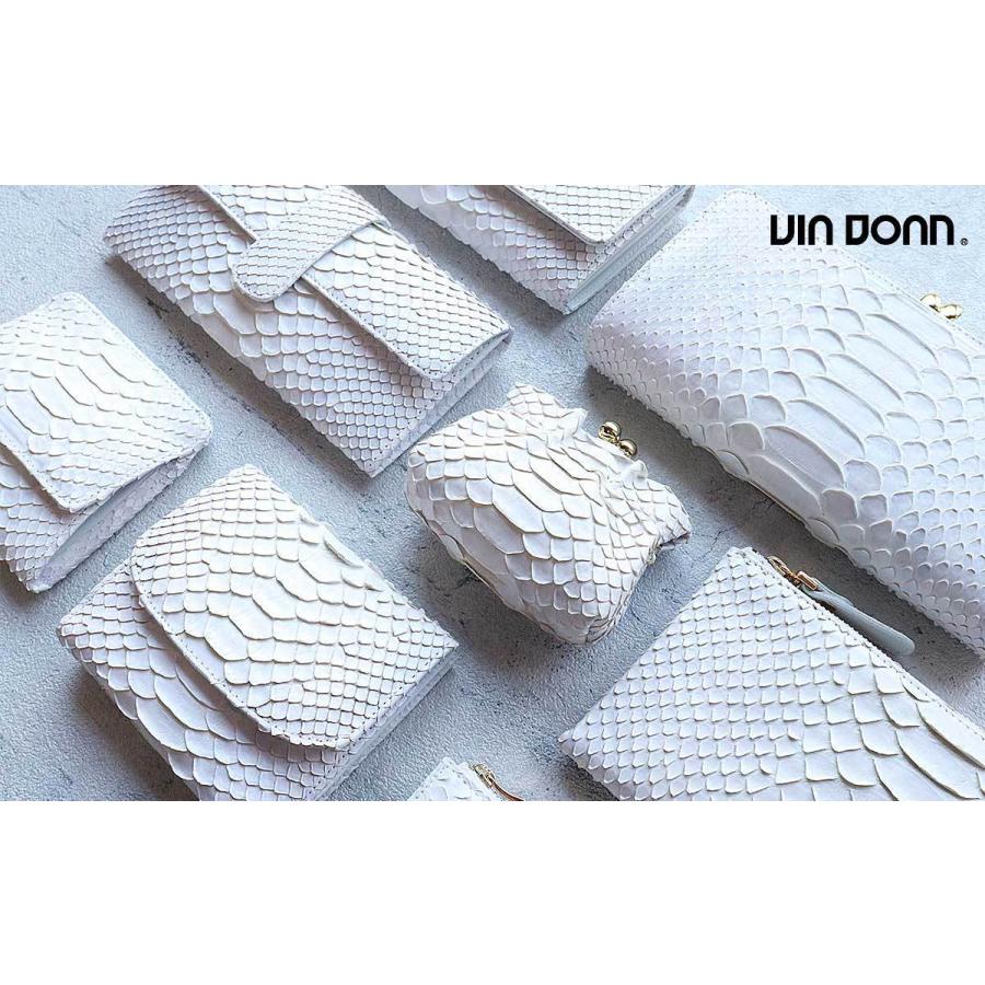 VIADOAN（ヴィアドアン） 長財布 L字ファスナー 薄型 Bran python