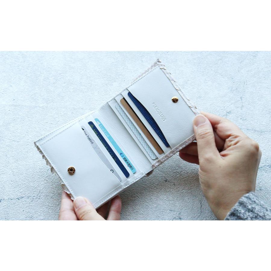 VIADOAN（ヴィアドアン） 二つ折り財布 ボックス型小銭入れ ドアン