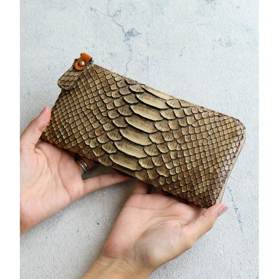 VIA DOAN ヴィアドアン Antique python アンティークパイソン VIA DOAN ヴィアドアン Antique python アンティークパイソン