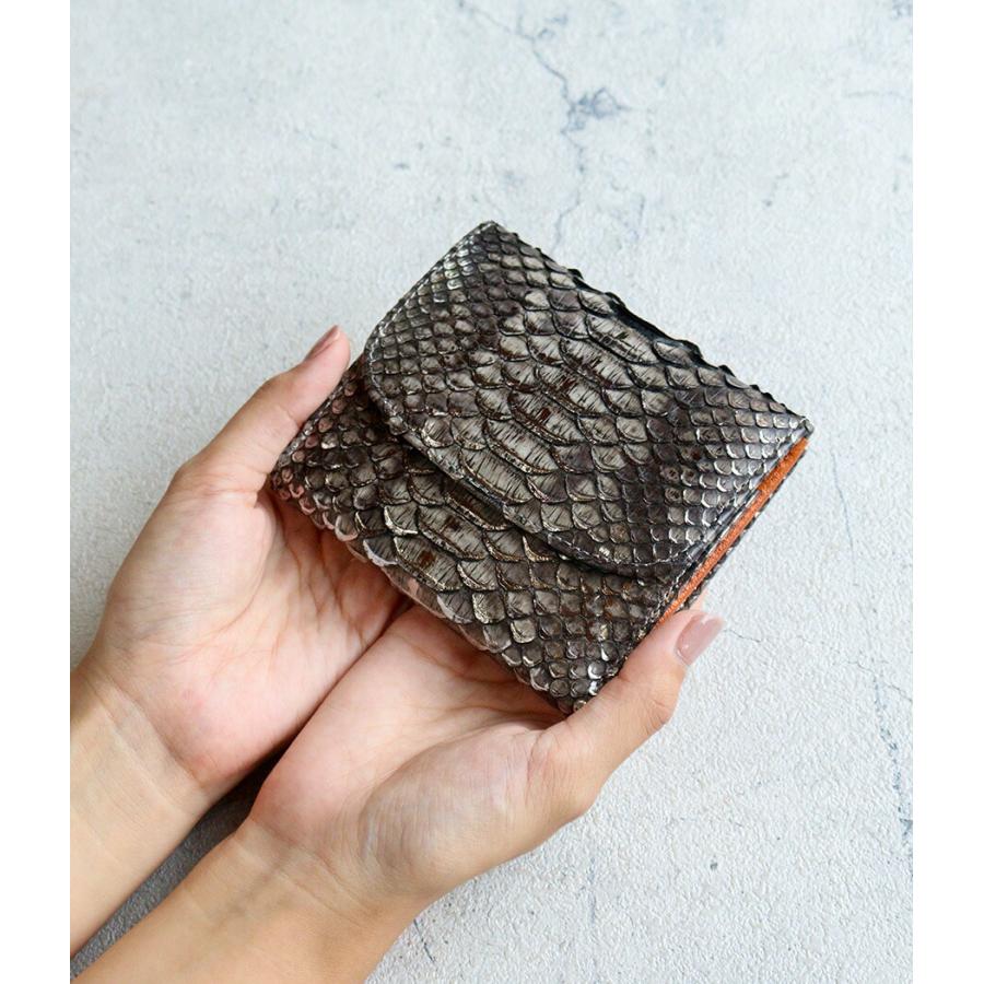 VIADOAN（ヴィアドアン） ドアン Antique python アンティークパイソン