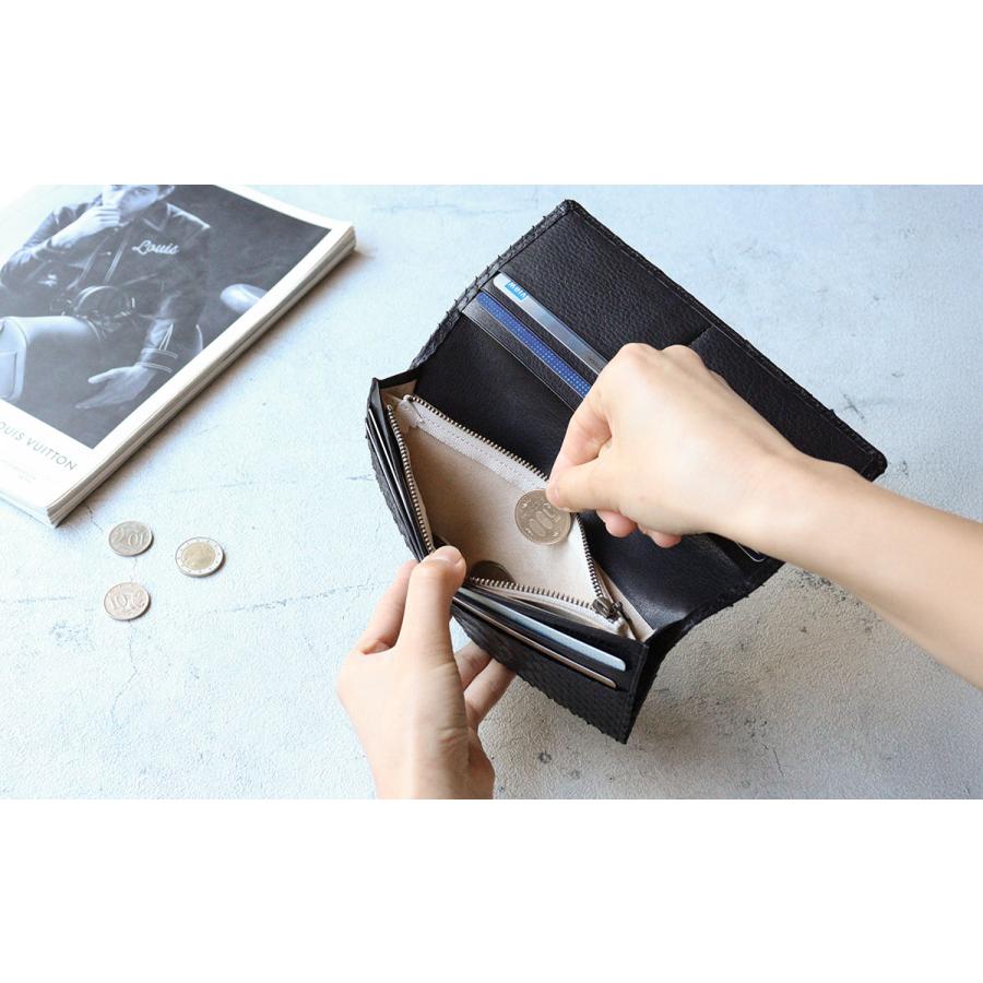 VIADOAN（ヴィアドアン） 長財布 かぶせ長財布 薄型 Oilmat(オイル