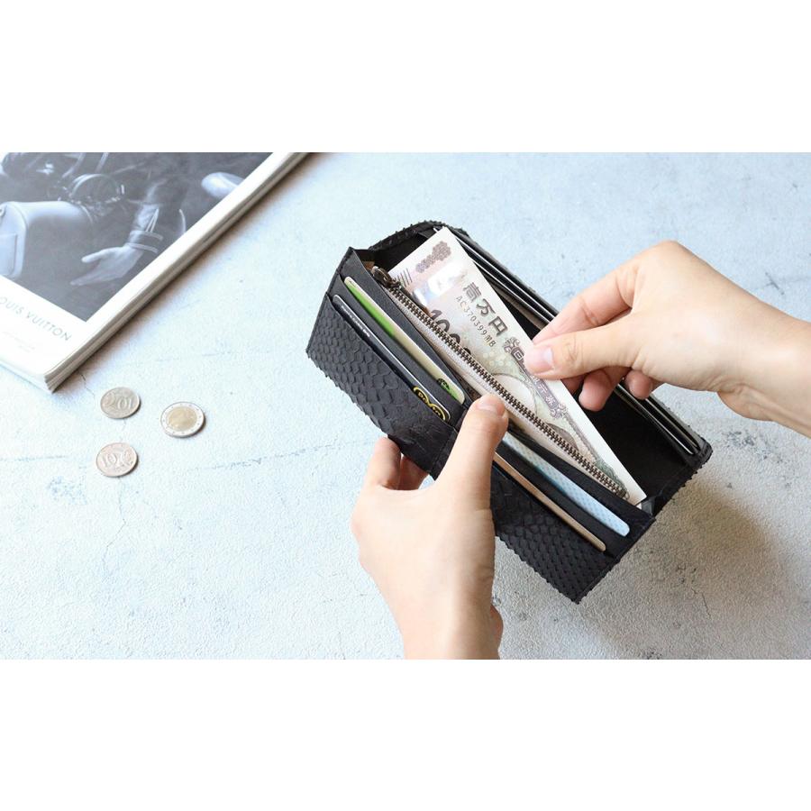 VIADOAN（ヴィアドアン） 長財布 かぶせ長財布 薄型 Oilmat(オイル