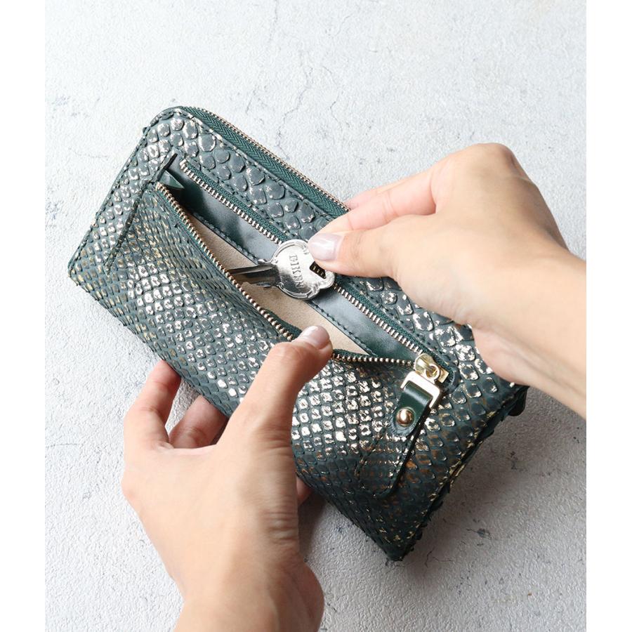 VIADOAN（ヴィアドアン） 長財布 L字ファスナー 薄型 VERDE(ベルデ