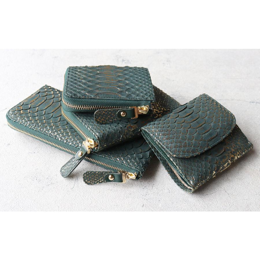 VIADOAN（ヴィアドアン） 長財布 L字ファスナー 薄型 VERDE(ベルデ