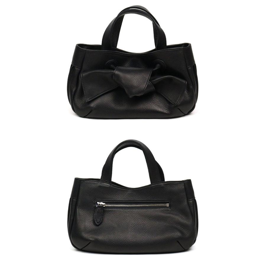 ジルダ 手提げバッグ ハンドバッグ リボン 横型 VIA DOAN(ヴィアドアン