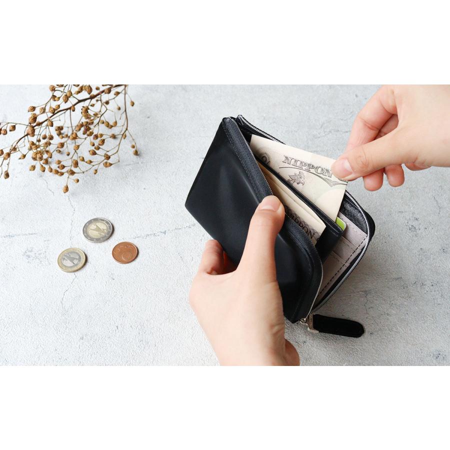 VIADOAN（ヴィアドアン） L字ファスナー財布 薄型 Spark(スパーク