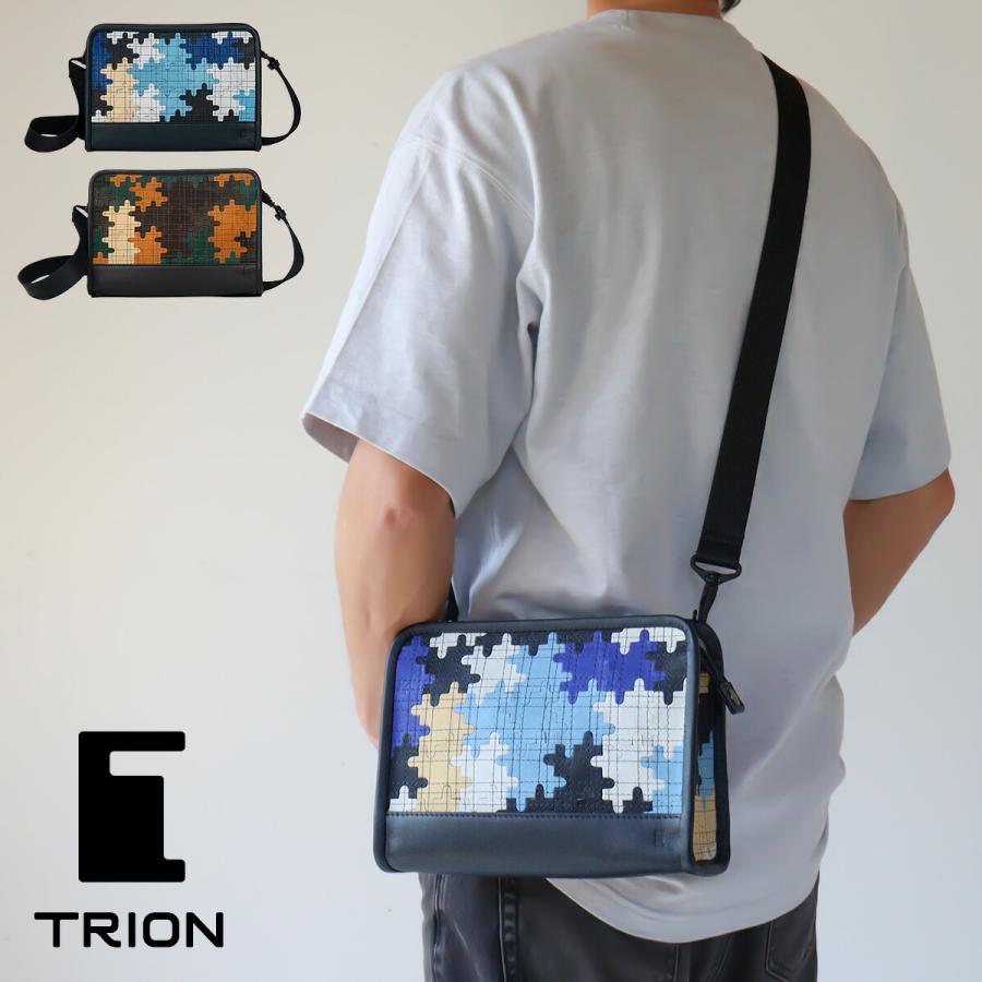 TRION（トライオン） ショルダーバッグ クラッチバッグ グラブレザー