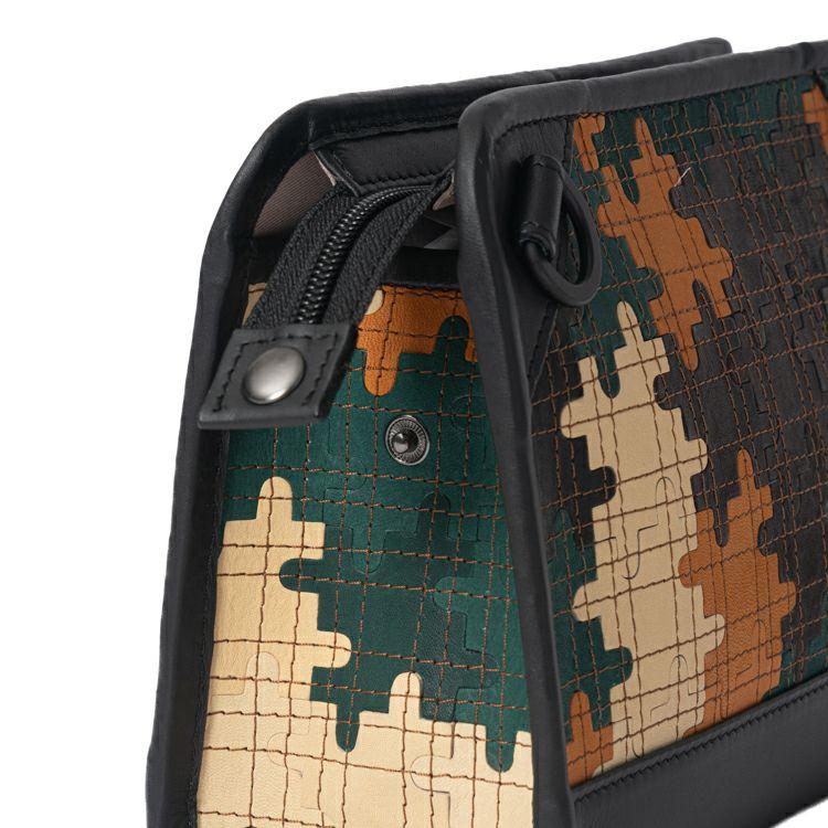 TRION（トライオン） ショルダーバッグ クラッチバッグ グラブレザー