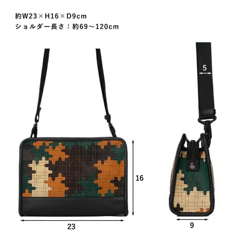 TRION（トライオン） ショルダーバッグ クラッチバッグ グラブレザー