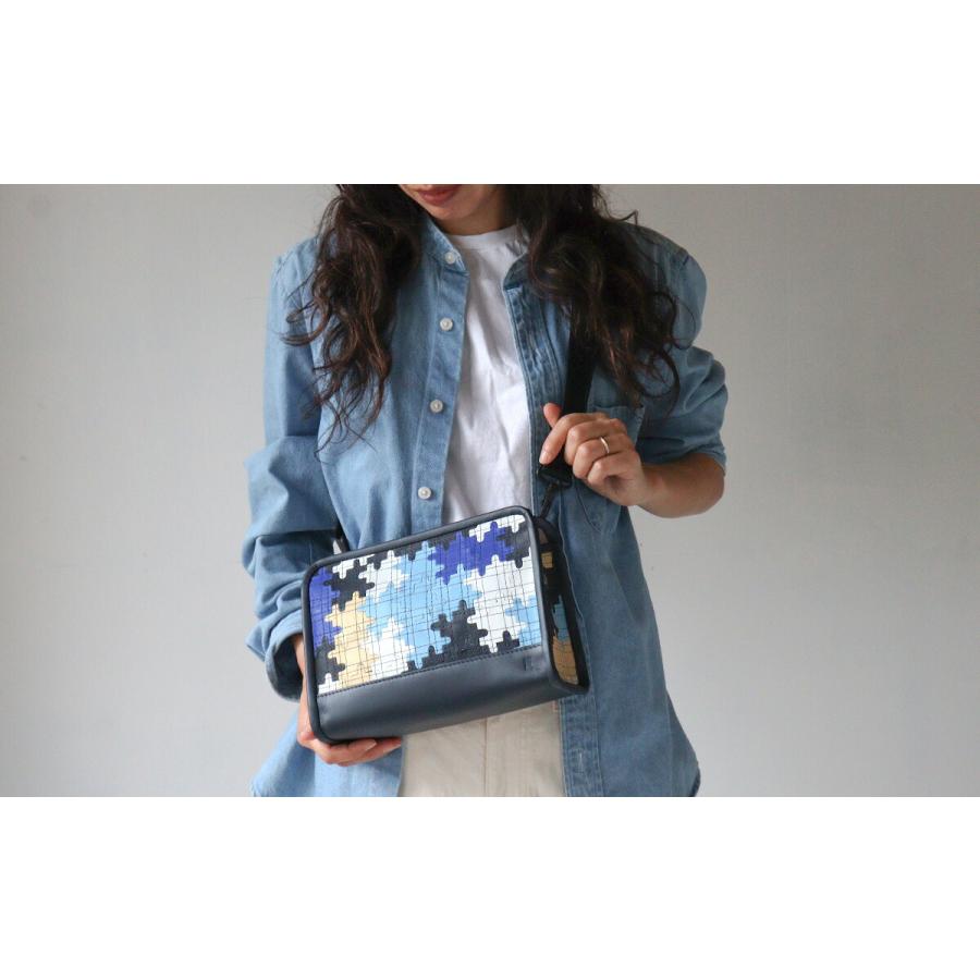 TRION（トライオン） ショルダーバッグ クラッチバッグ グラブレザー