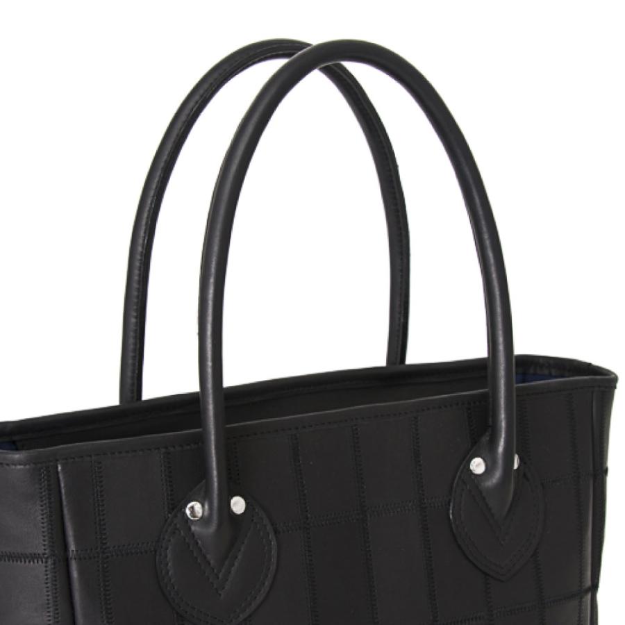 トートバッグ 縦型 TRION トライオン バッグ DPC250 本革 パネルレザー