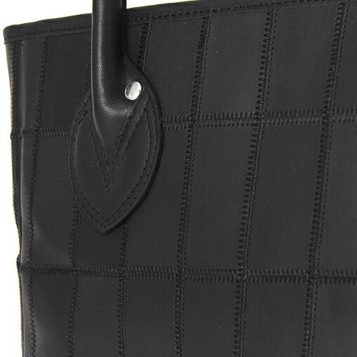 トートバッグ 縦型 TRION トライオン バッグ DPC250 本革 パネルレザー