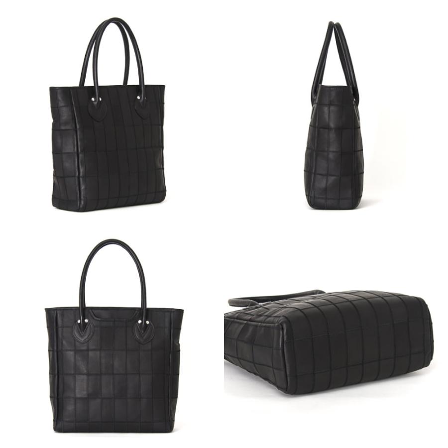 トートバッグ 縦型 TRION トライオン バッグ DPC250 本革 パネルレザー