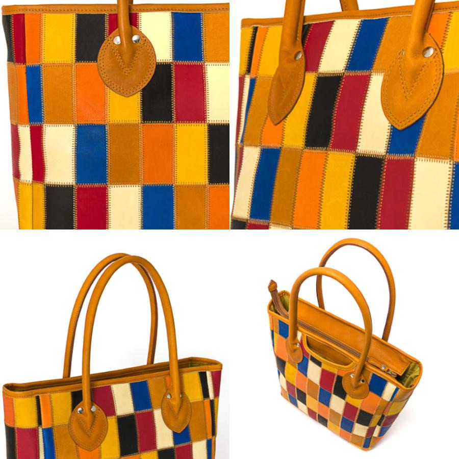 TRION マルチカラートートバッグ トートバッグ 横型 TRION トライオン バッグ DPC260M マルチ