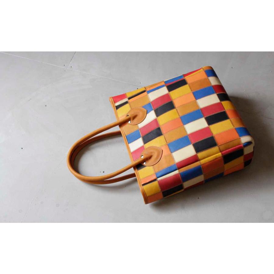 トートバッグ 縦型 TRION トライオン バッグ DPC250M マルチカラー 本