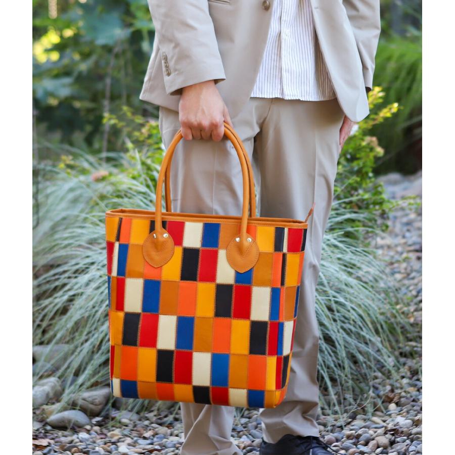 トートバッグ 縦型 TRION トライオン バッグ DPC250M マルチカラー 本