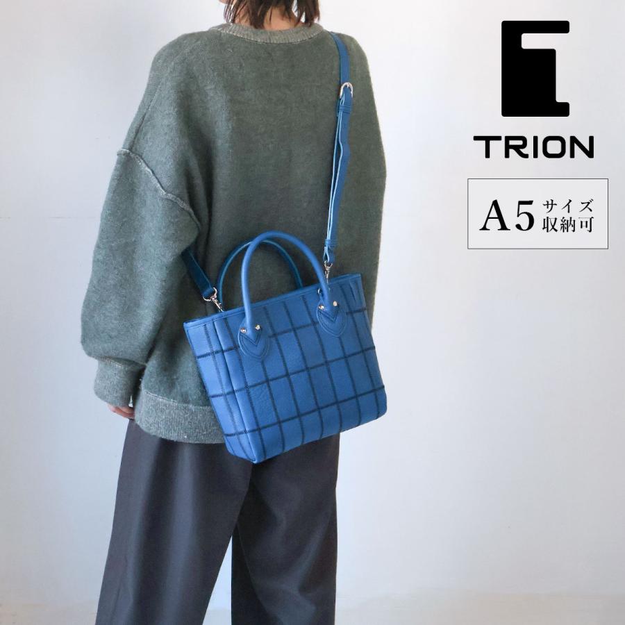 新品✨TRION トライオン 本革 2WAYミニトートバッグ グラブレザー　黒 楽天市場】2WAYショルダー マルチカラー 本革 小さめ TRION トライオン