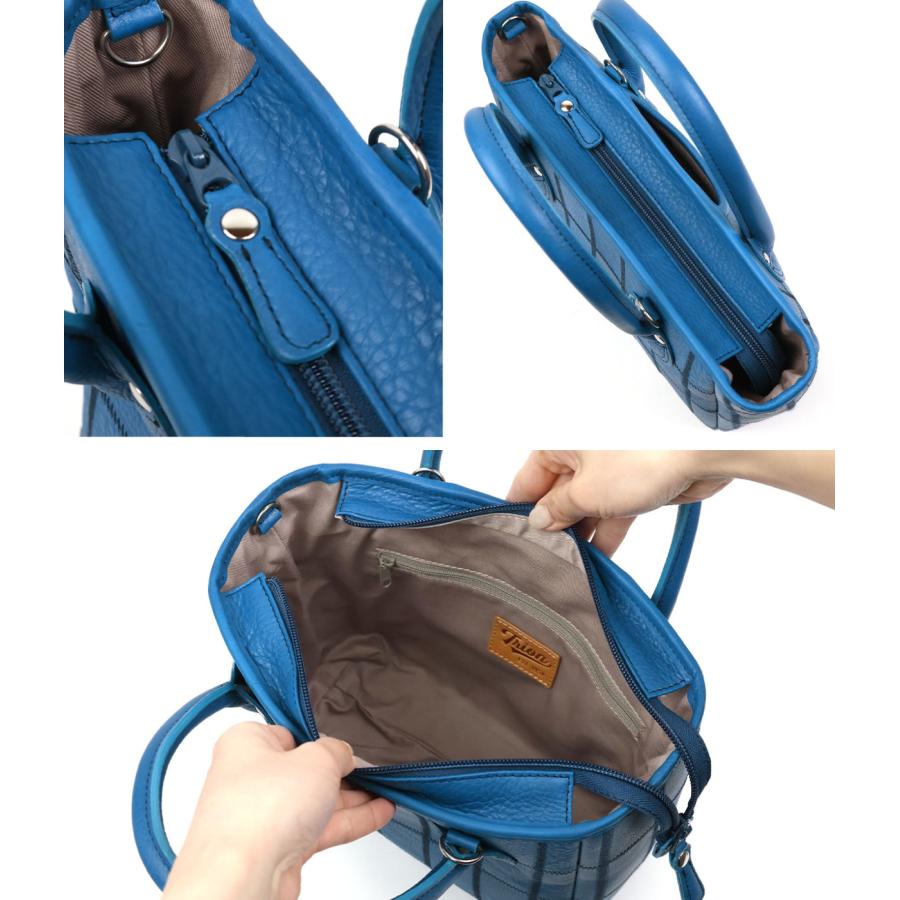 ✨高級✨タンスティング　ビジネス　ハンド　ショルダー　シボ革　2way ネイビー ✨高級✨タンスティング ビジネス ハンド ショルダー シボ革 2way