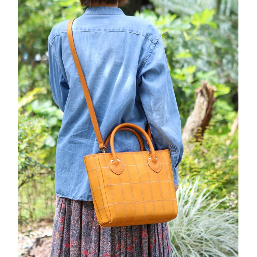 2WAYショルダー 本革 小さめ TRION トライオン ミニトートバッグ