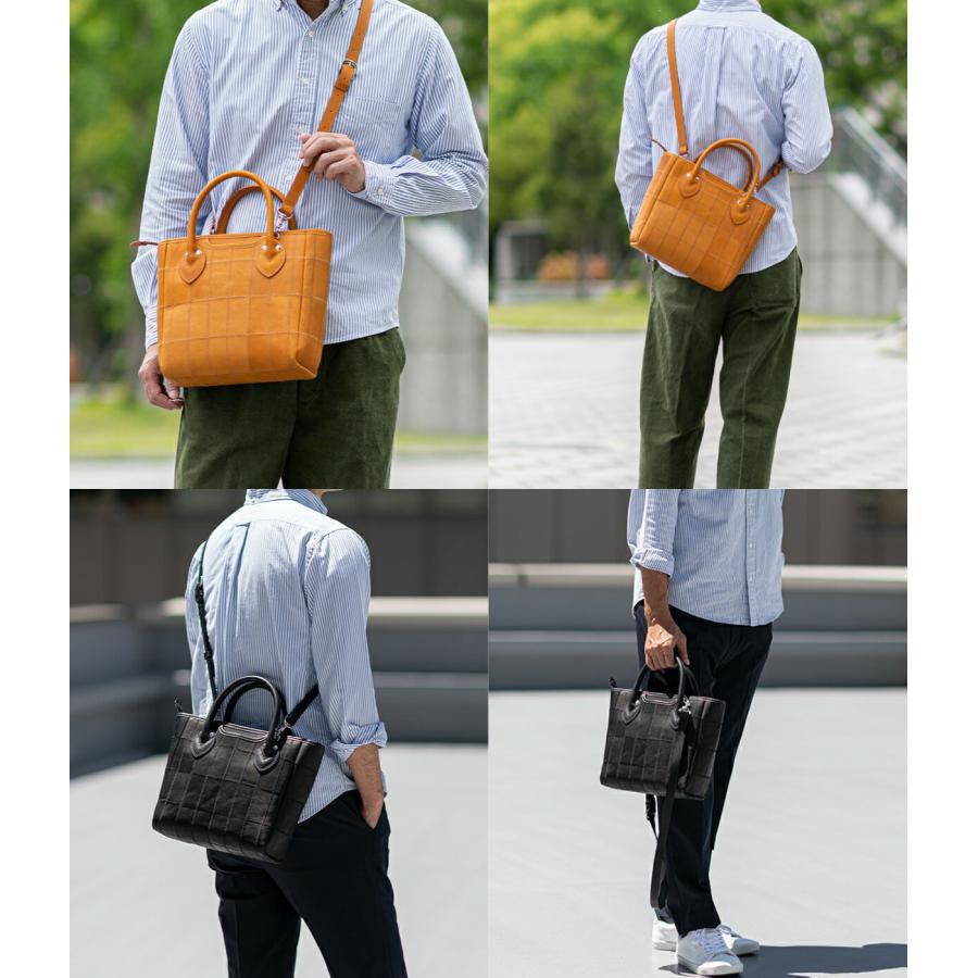 TRIONグラブレザー2WAYバッグ 2WAYショルダー 本革 小さめ TRION トライオン ミニトートバッグ