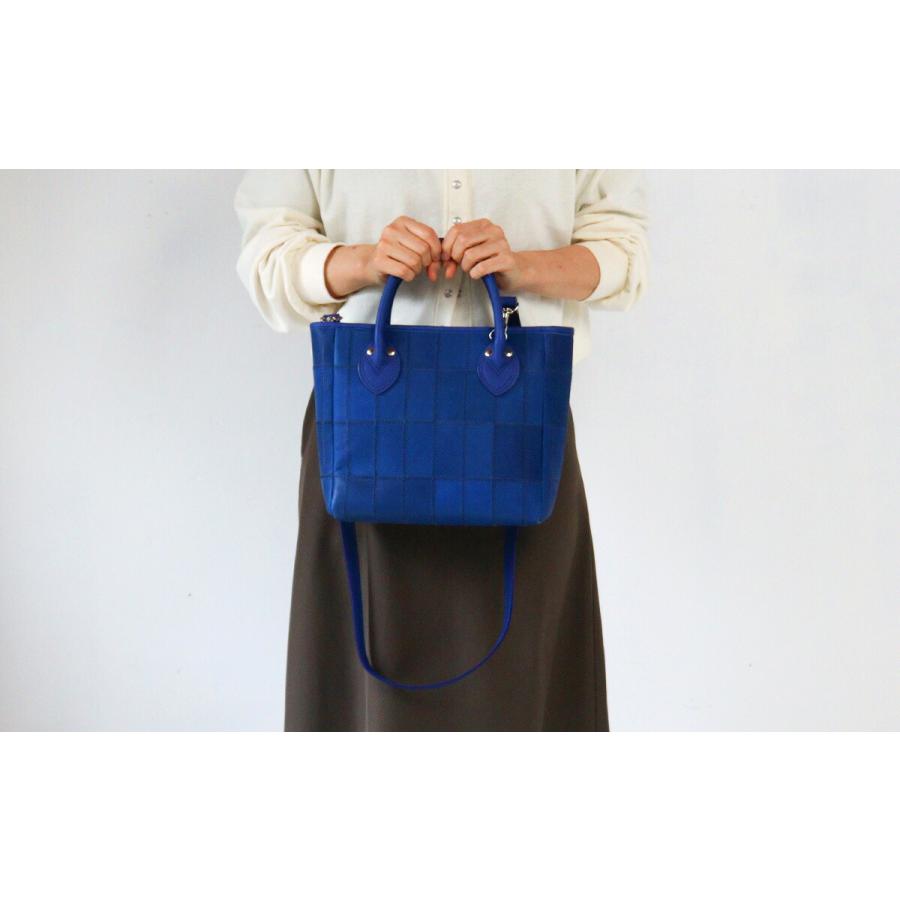 2WAYショルダー 本革 小さめ TRION トライオン ミニトートバッグ