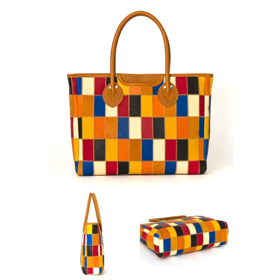 トートバッグ 横型 TRION トライオン バッグ DPC260M マルチカラー 本