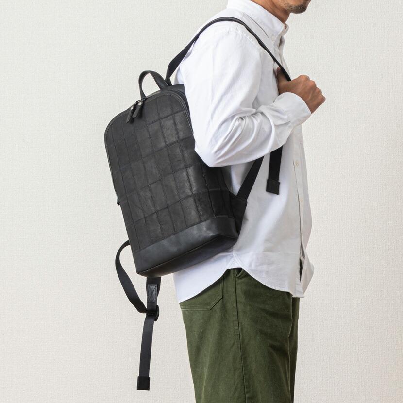 レザーリュック グラブレザー TRION トライオン パネルレザー DPC261