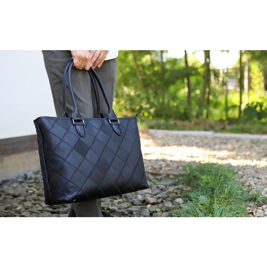 トートバッグ 本革 TRION トライオン グラブレザー DPC265 A4