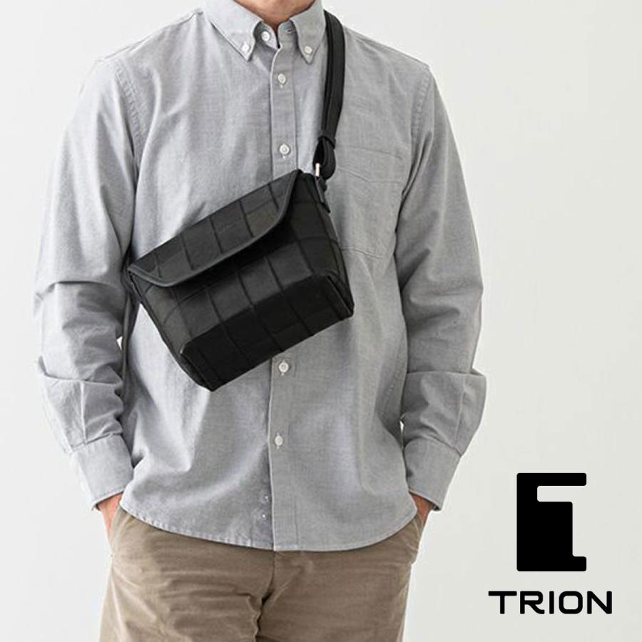 TRION（トライオン） ショルダーバッグ フラップミニショルダー グラブ