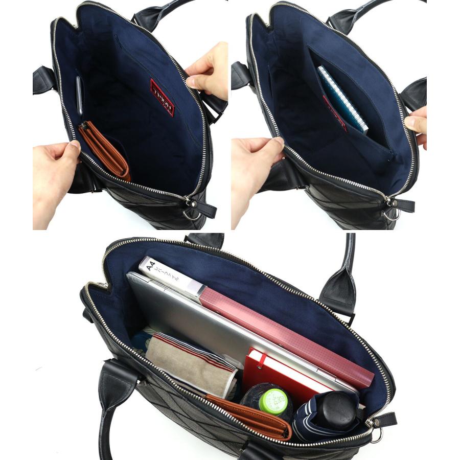 TRION（トライオン） トートバッグ ボストンバッグ 2Way 本革 グラブ