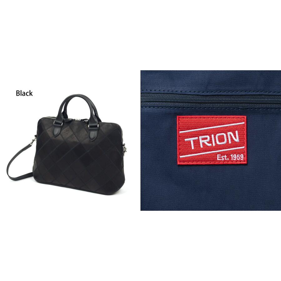 TRION（トライオン） トートバッグ ボストンバッグ 2Way 本革 グラブ