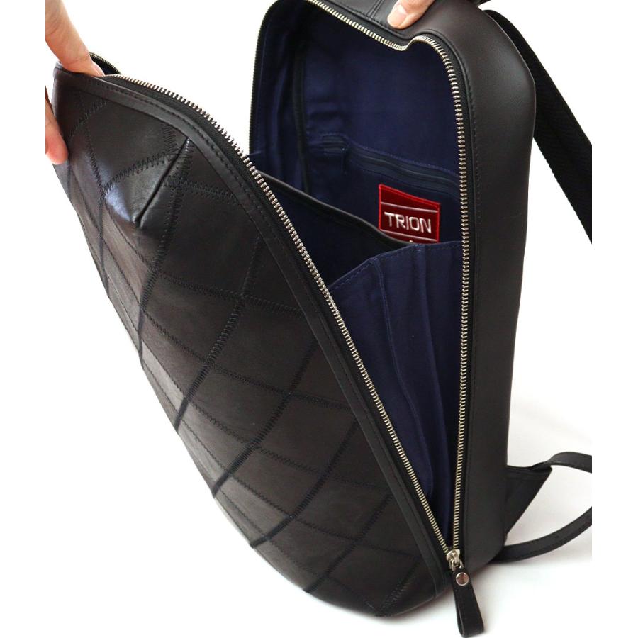 TRION（トライオン） バックパック 本革 グラブレザー DPC278 A4