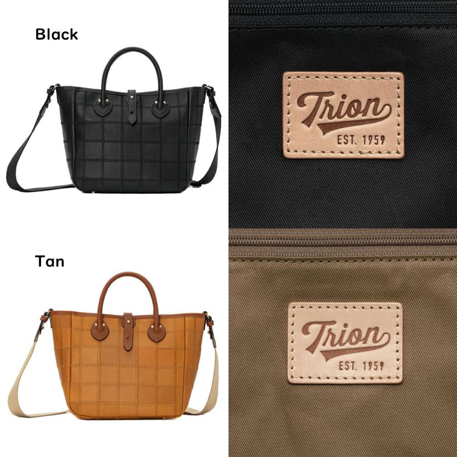 TRION（トライオン） 2WAYショルダー トートバッグ ショルダー 本革
