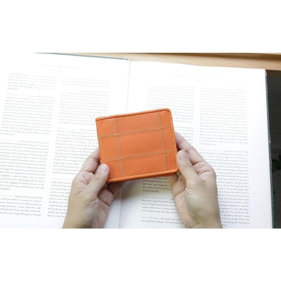 二つ折り財布 TRION トライオン 財布 DPC802 本革 パネルレザー 動画