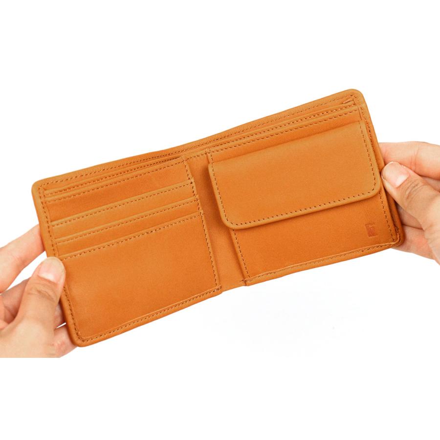 TRION（トライオン） 二つ折り財布 財布 DPC802MR 本革 パネルレザー