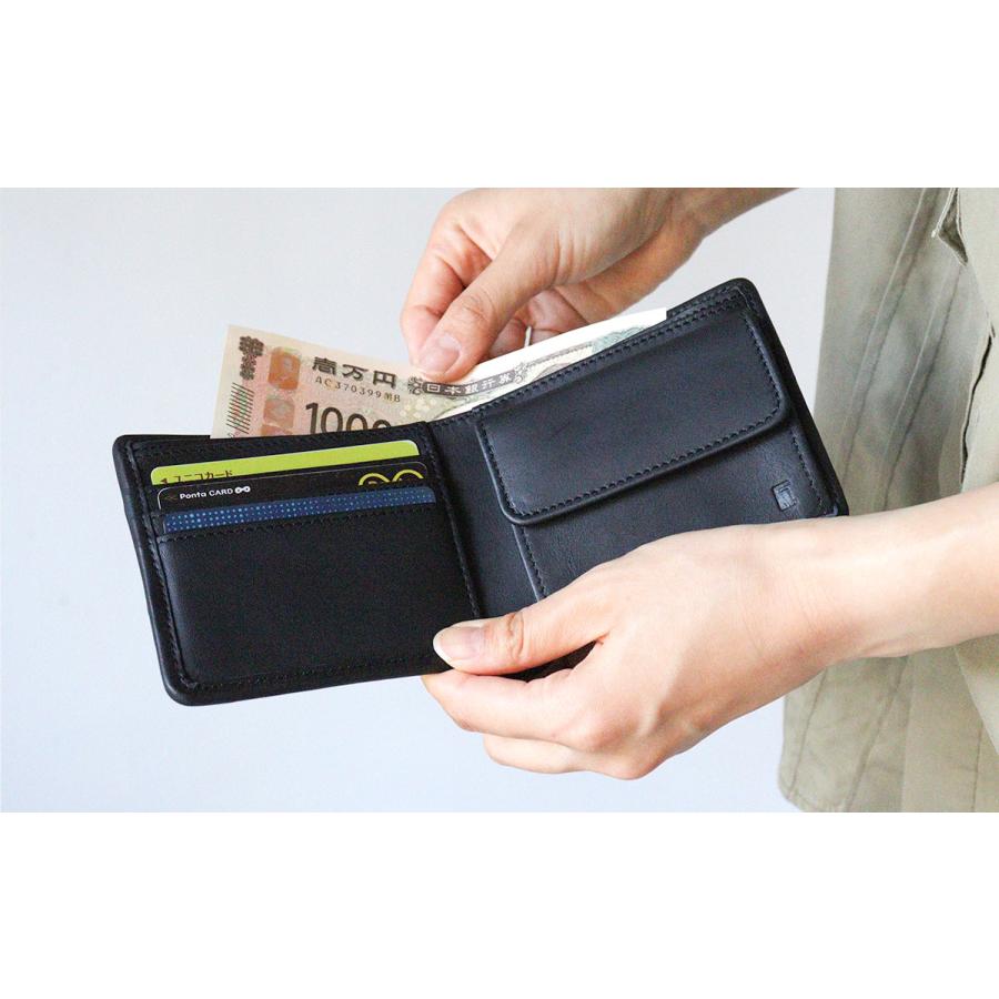 TRION（トライオン） 二つ折り財布 財布 DPC80MR 本革 パネルレザー