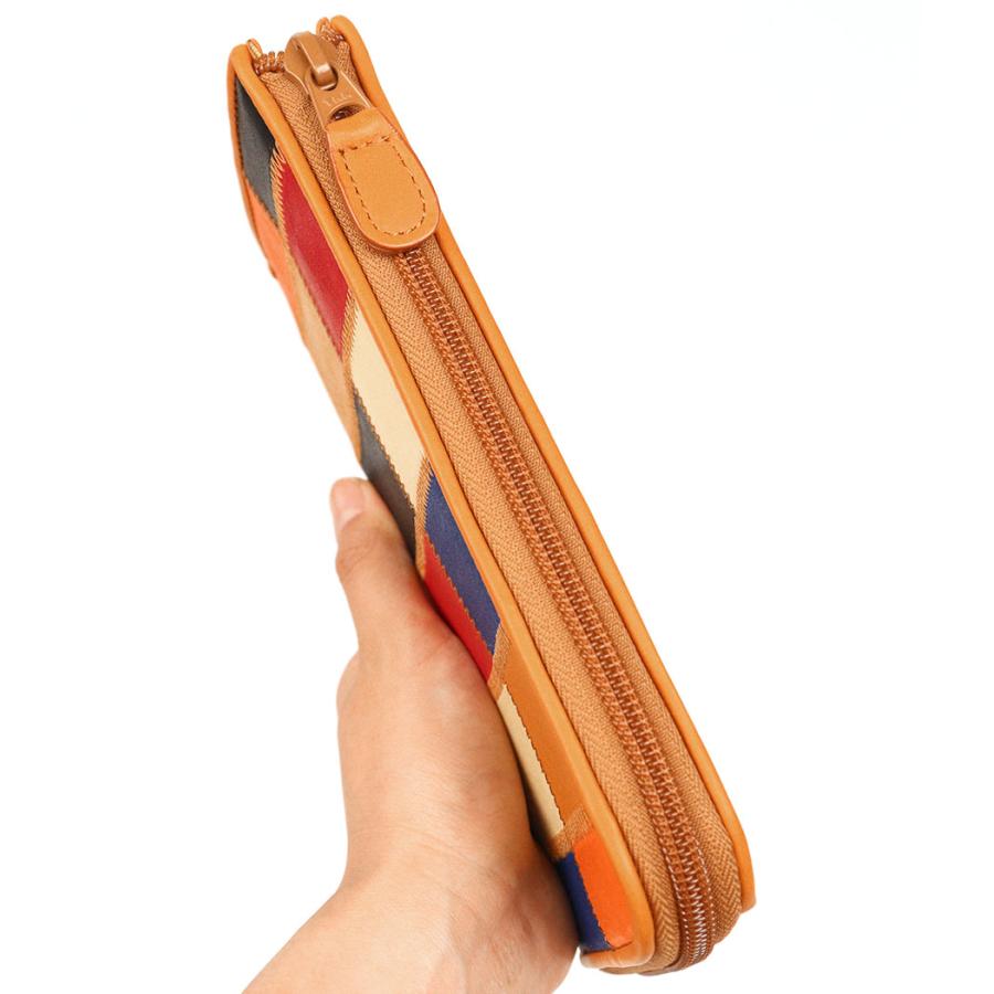 TRION（トライオン） L字ファスナー長財布 マルチカラー 財布