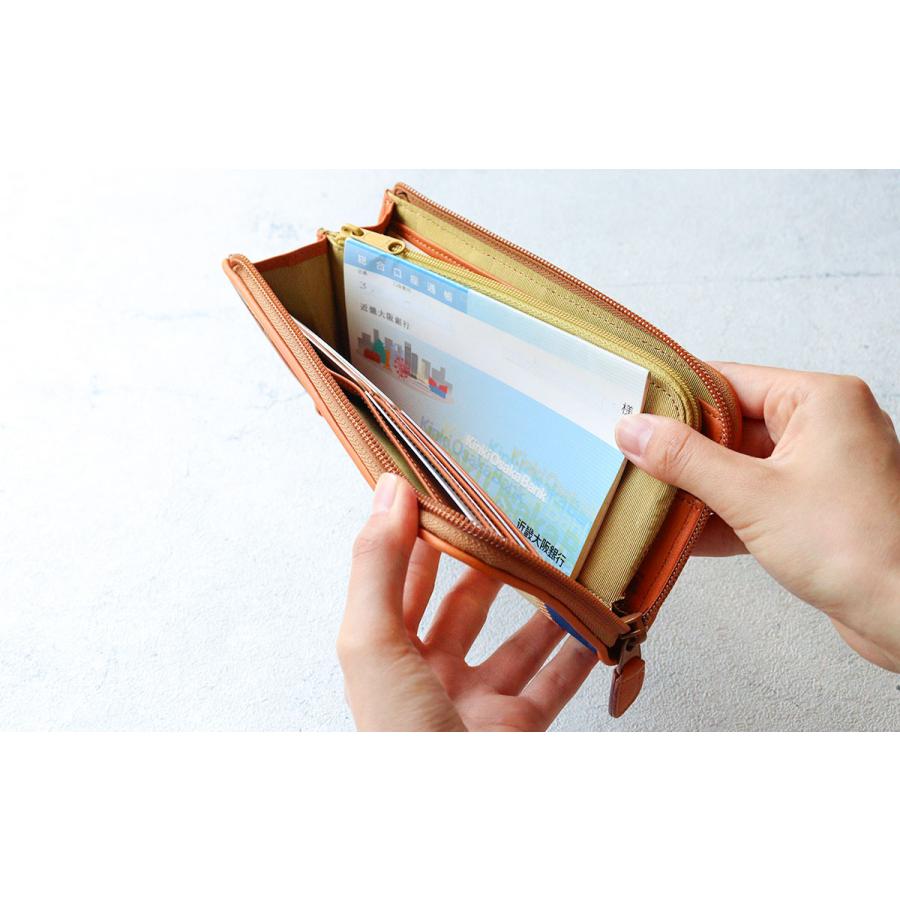 TRION（トライオン） L字ファスナー長財布 マルチカラー 財布