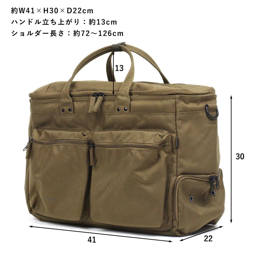 NEW BRAND fulcro(フルクロ)Explorer(エキスプローラ)ボストンバッグ 2WAYショルダー 多機能 ゴルフバッグ 大きめ A4 撥水 fma-0013_22
