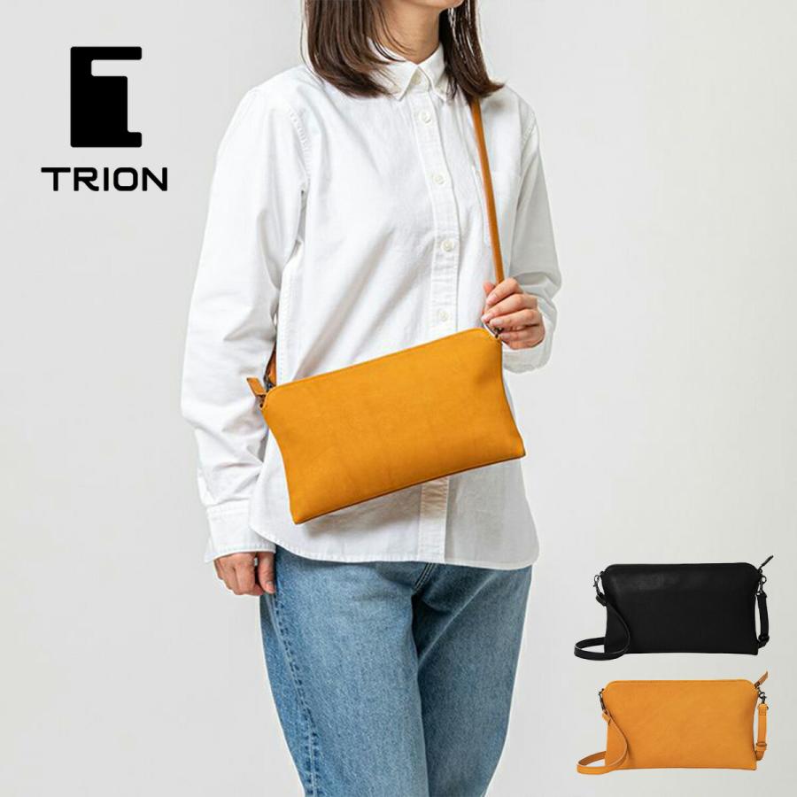 マチなしショルダーバッグ B6横型 スリム GA133 TRION トライオン 日本