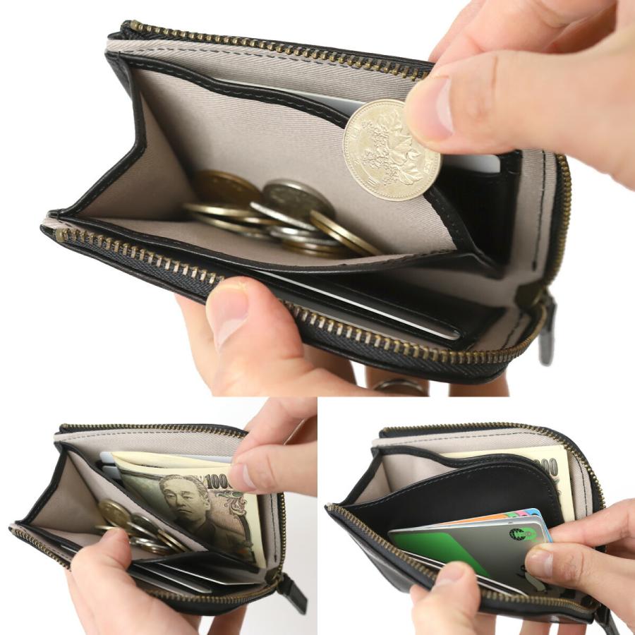 マルチコンパクト財布 L字ファスナー GA800 TRION トライオン 日本製