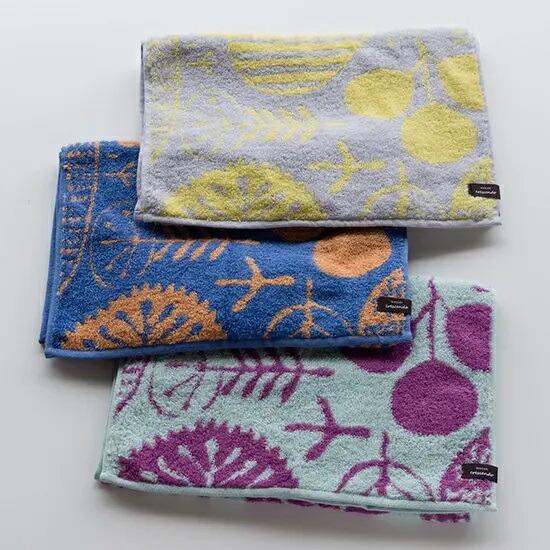 今治タオル（imabari towel） グラス フェイスタオル grass ボタニカル