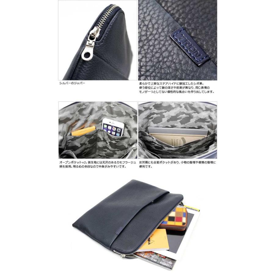 半額 クラッチバッグ マルチポーチ トライオン Trion ソフトシボ 牛革 Gs214 Gs214 かばんと財布の店アリスタ 通販 Yahoo ショッピング