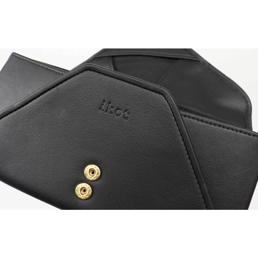 長財布 ボックス型小銭入れ 長財布 かぶせ ソフトレザー ikot イコット ikot（イコット） ギャルソン長財布 ボックス型小銭入れ 長財布 かぶせ