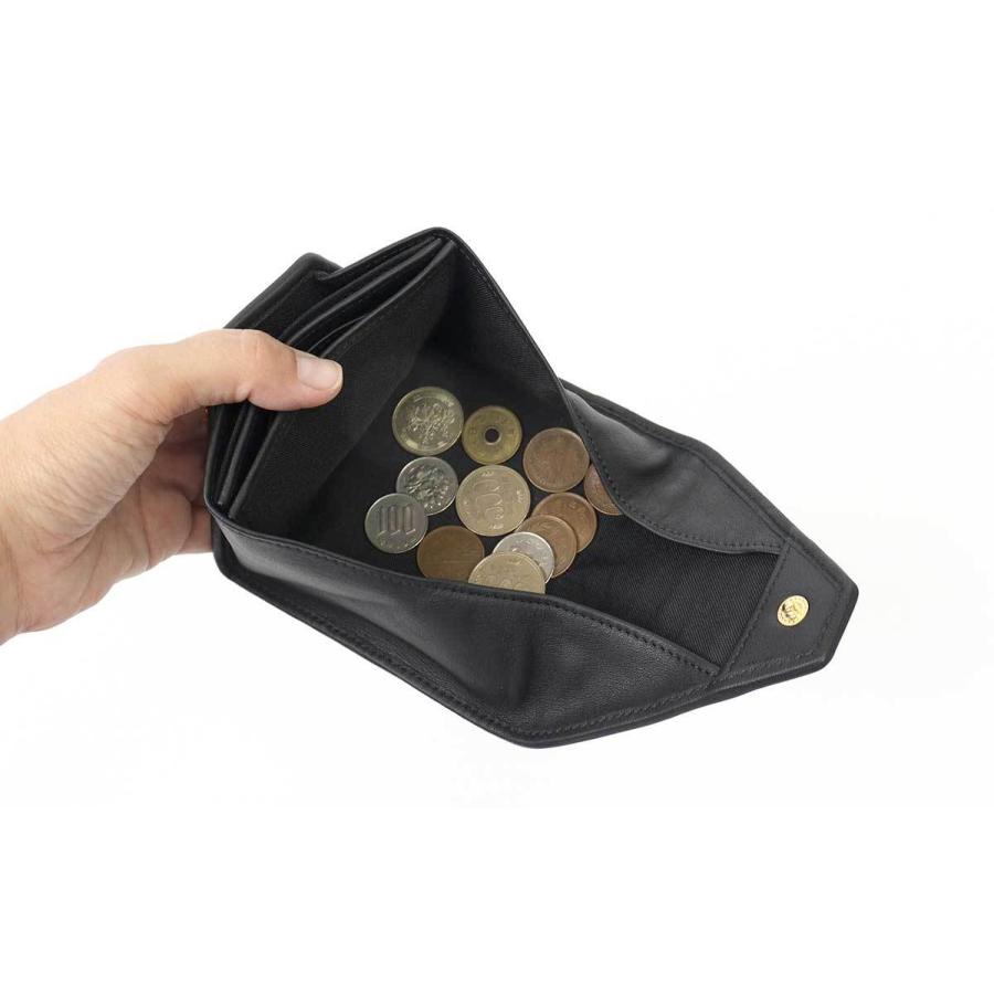 ikot（イコット） ギャルソン財布 ボックス型小銭入れ かぶせ財布