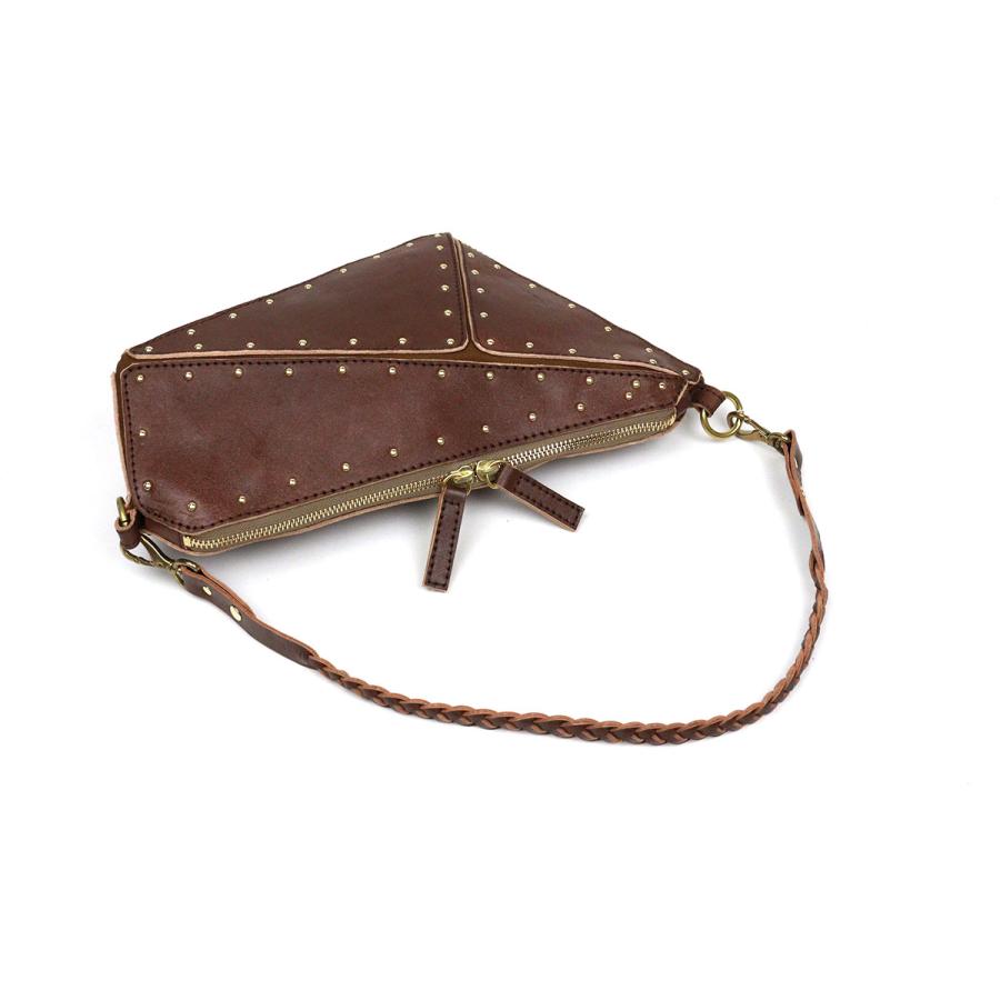 robita（ロビタ） 生産終了品 ショルダーバッグ スタッズ 三角パネル