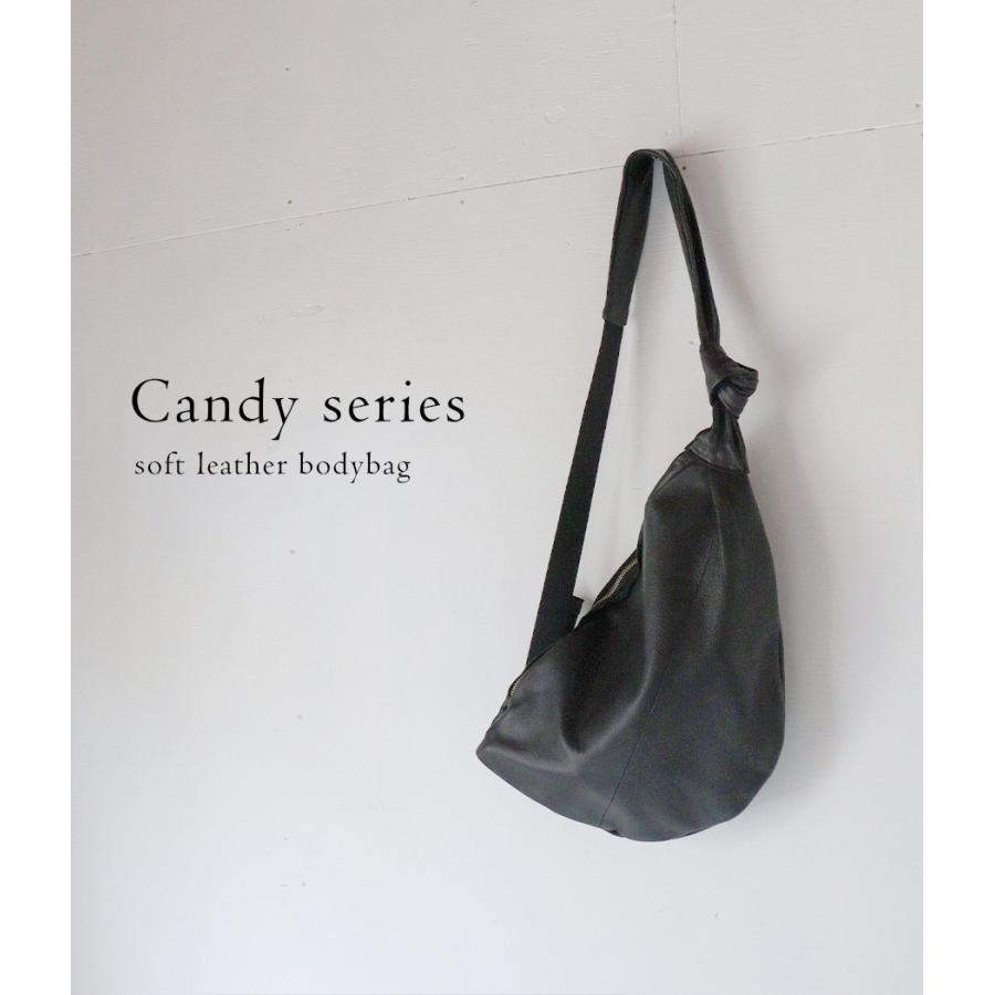 POMTATA（ポンタタ） ボディバッグ ソフトレザー 牛革 本革 CANDY
