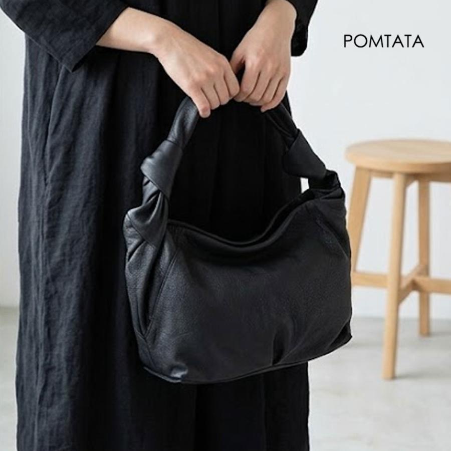 POMTATA（ポンタタ） トートバッグ 2WAY ソフトレザー ワンショルダー