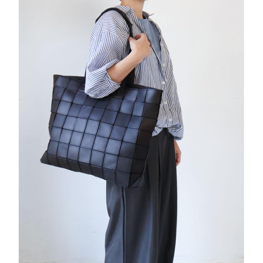 トートバッグ 軽量トートL 本革 A3 軽量 ナイロン ブラック 折りたたみ