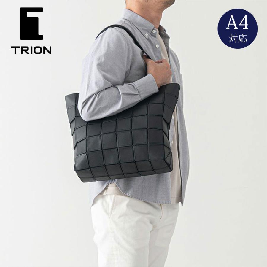 トートバッグ 軽量トートM 本革 A4 軽量 ナイロン ブラック 折りたたみ